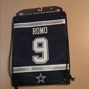 New Dallas Cowboys Player Drawstring Backpack Romo